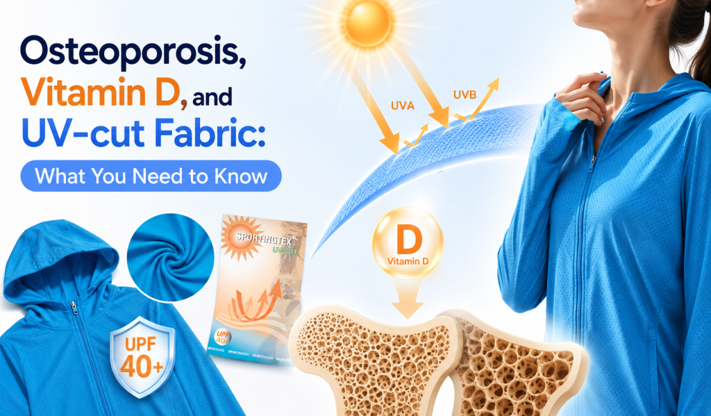 Osteoporosis, Vitamin D, and UV-cut Fabric: What You Need to Know