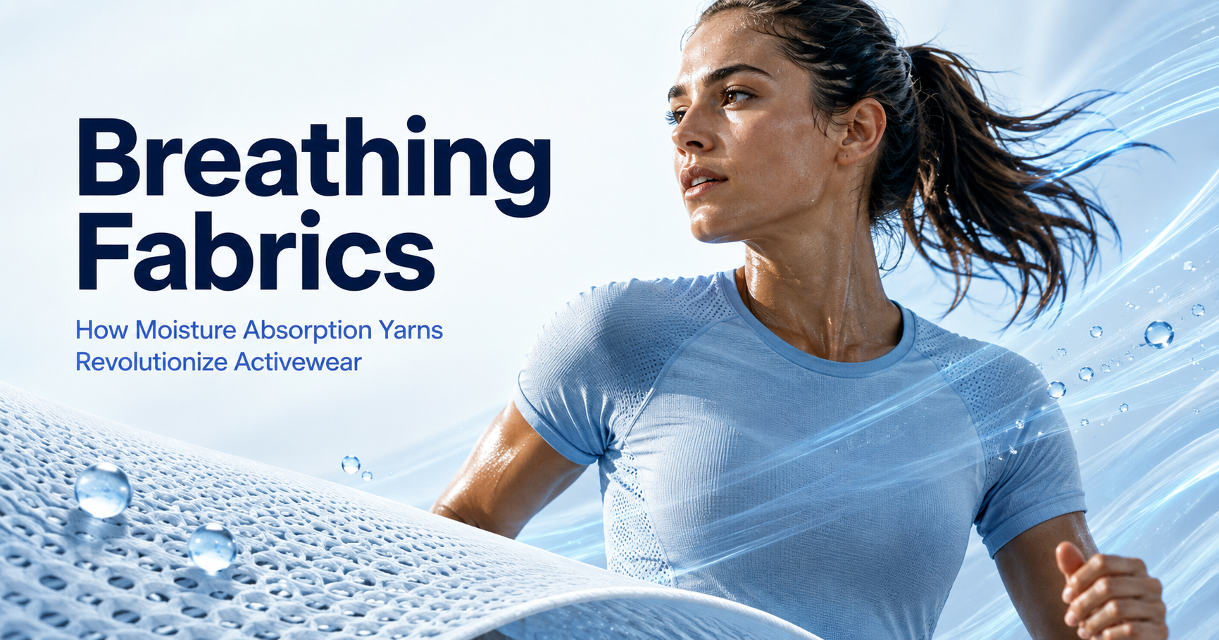 Breathing Fabrics: How Moisture Absorption Yarns Revolutionize Activewear